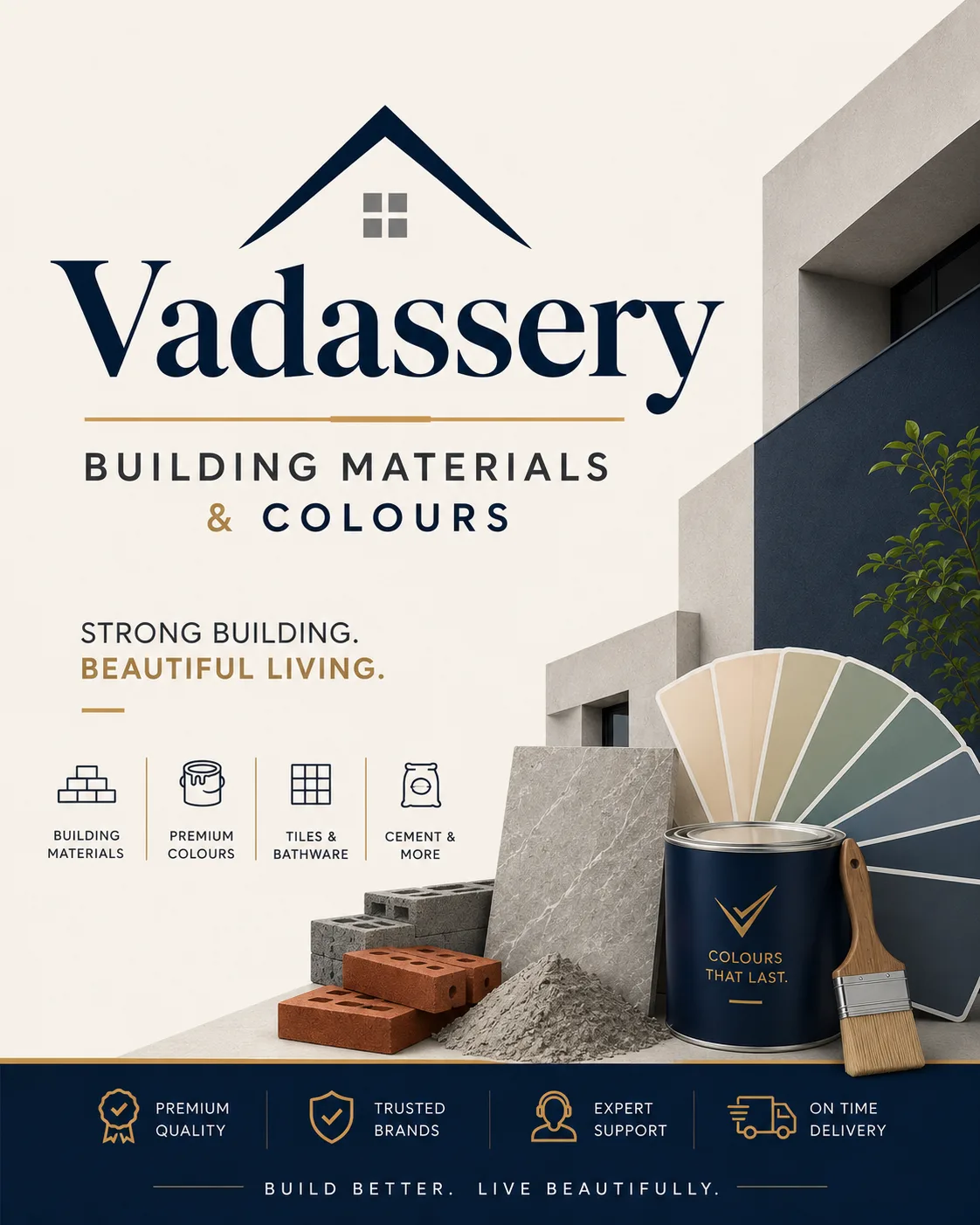 Vadassery Building Materials & Colours in Palakkad, Kerala, India