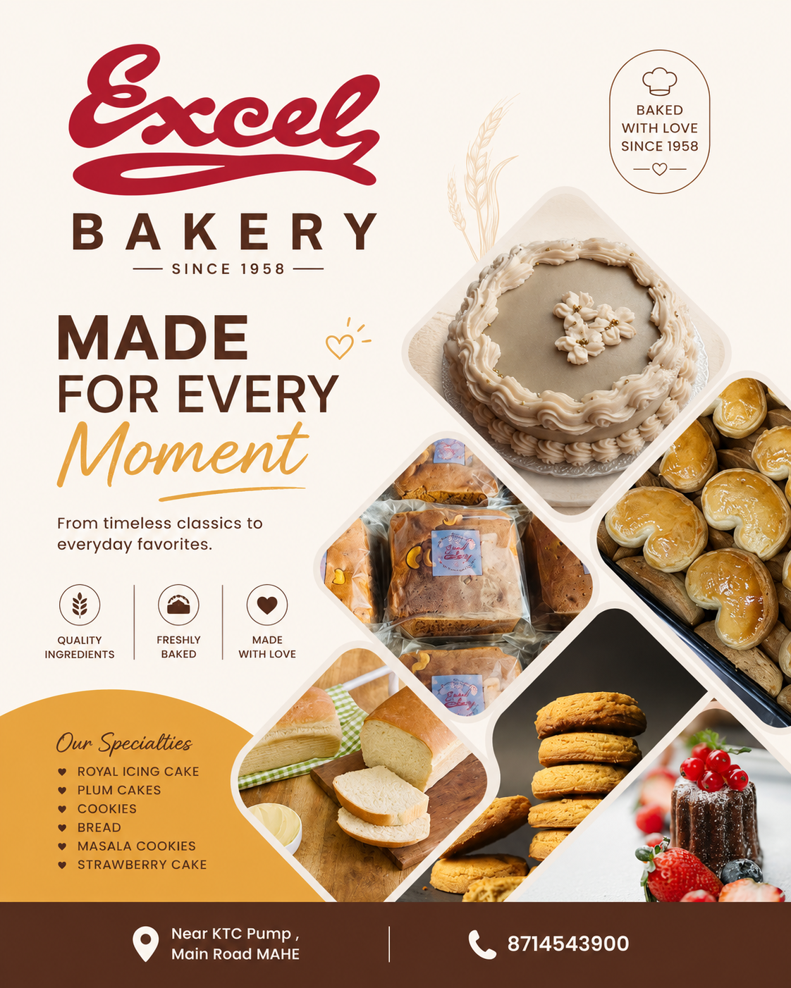 Excel Bakery MAHE
