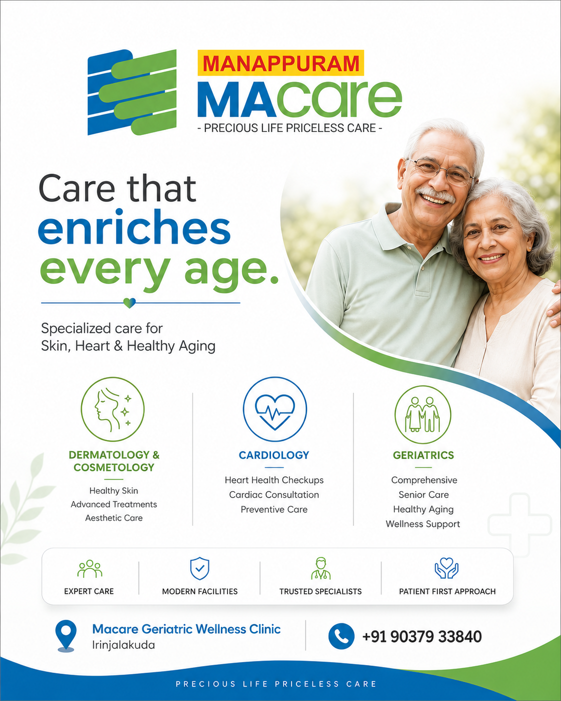 Macare Geriatric wellness clinic Irinjalakuda